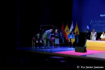 Acto institucional de entrega de honores y distinciones de Telde (Foto Francisco Javier Santana)